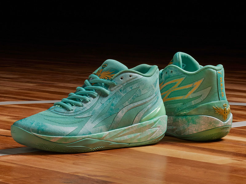 ラメロボールバッシュ 希少カラー ラメロ・ボール 2ndシグネチャーモデル『PUMA MB.02 JADE』1月28日（土