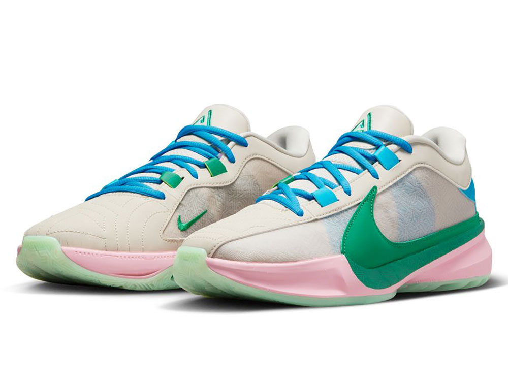 新品Nike AIR ZOOM25.5バスケットボールシューズ ヤニス・アデドクンポの5作目シグネチャーモデル『ZOOM FREAK 5 EP』9
