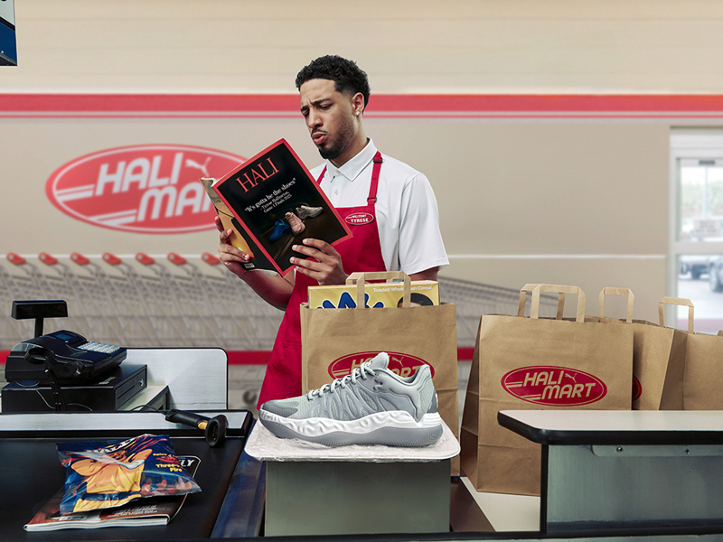 PUMA HALI 1 29cm グレー ハリバートン 完売品 タイリース・ハリバートンの1stシグネチャーモデル「PUMA HALI 1