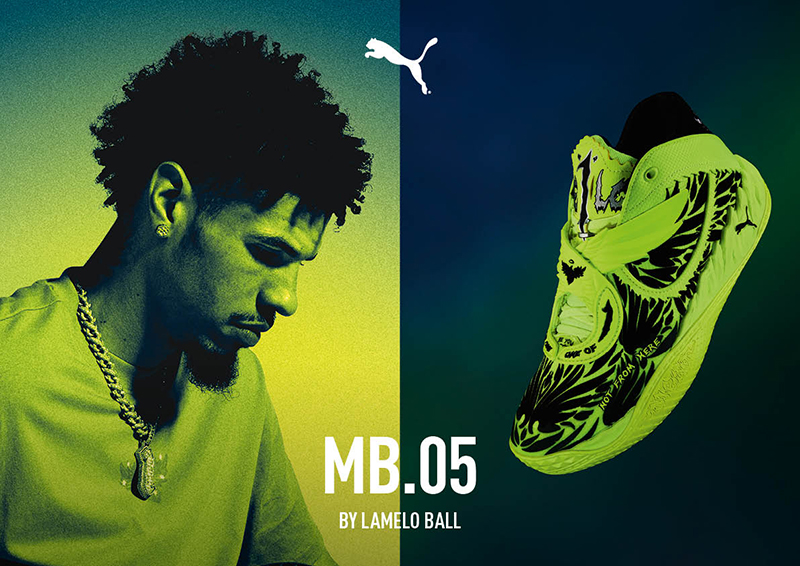 ラメロ・ボール 5作目シグネチャーモデル『PUMA MB.05 VOLTAGE』が10月